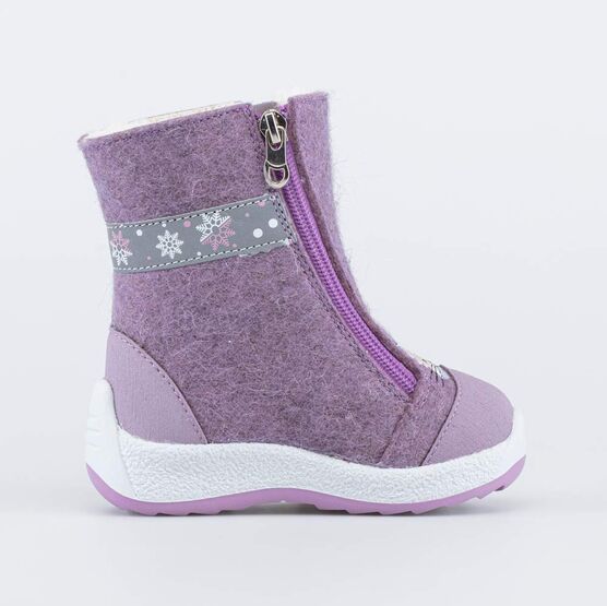 167055-43 Валенки для девочки с котенком сиреневый для девочки сиреневый фото №2