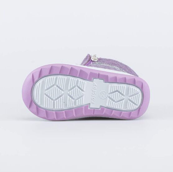 167055-43 Валенки для девочки с котенком сиреневый для девочки сиреневый фото №3