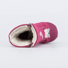 067017-41 Валенки для девочки с котиком для девочки розовый фото №4