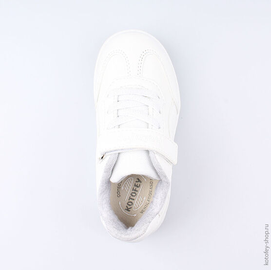 343002-71 Кроссовки для девочки белый фото №4