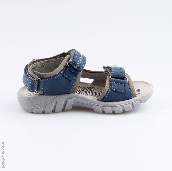 522029-24 Сандалии для мальчики син-сер фото №2