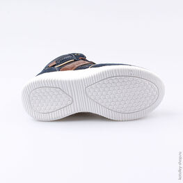 554033-32 Ботинки для мальчики светло-синий фото №3