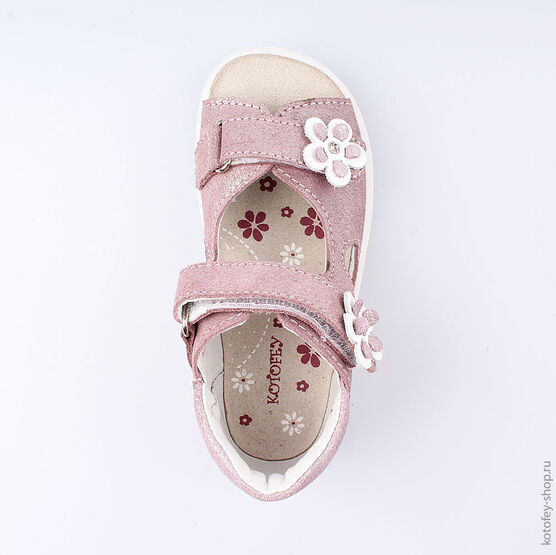 322049-22 Босоножки для девочки розовый фото №4