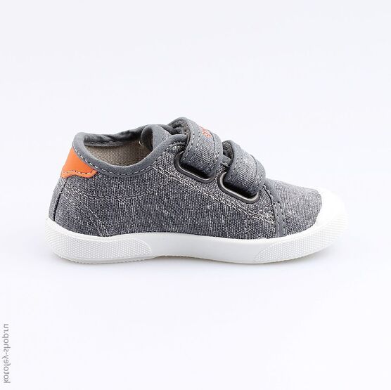 331007-12 Кеды для мальчики сер-ора фото №2