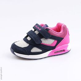 344181-71 Кроссовки для девочки син-фук