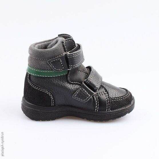 152195-32 Ботинки для мальчики серый фото №2