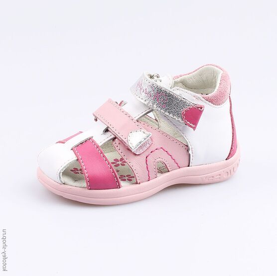 122110-23 Босоножки для девочки персиковый