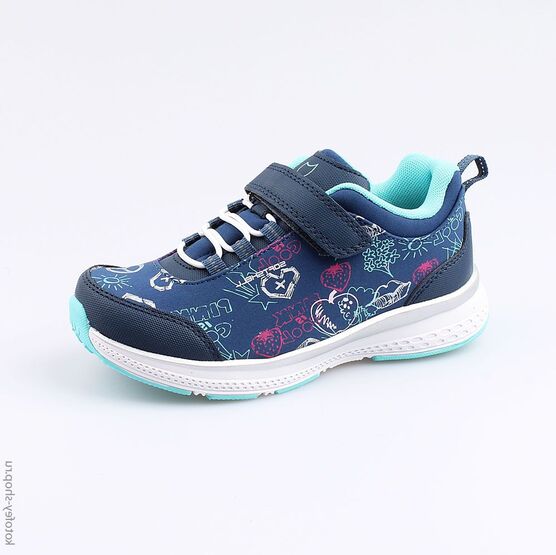 644193-71 Кроссовки для девочки син-бир