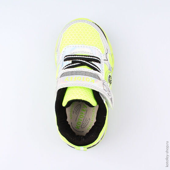 144087-73 Кроссовки для мальчики бел-сал фото №4