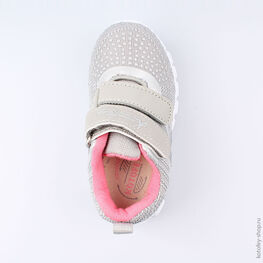 144079-71 Кроссовки для девочки серый фото №4