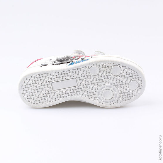 334012-72 Полуботинки для мальчики бел-кра фото №3