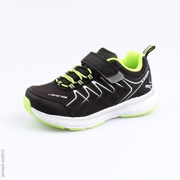 644190-73 Кроссовки для мальчики чер-сал