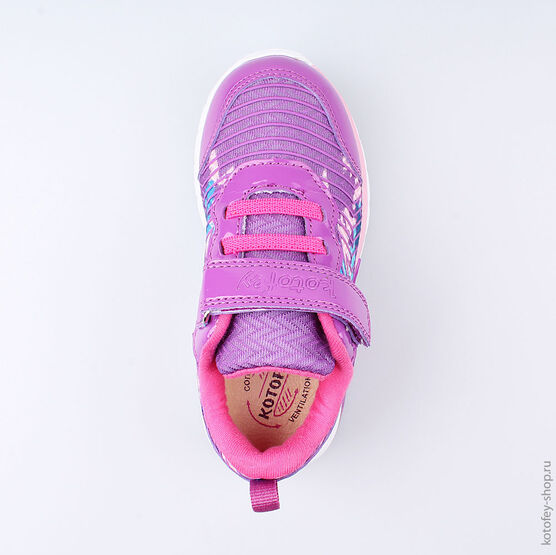 344174-72 Кроссовки для девочки фиолетовый фото №4