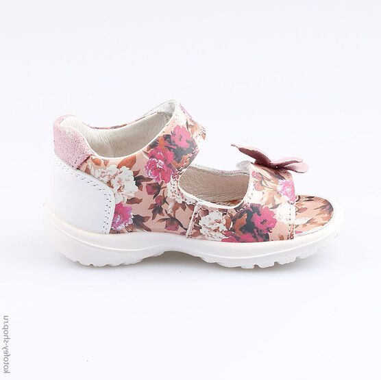 122108-22 Босоножки для девочки кожаные для девочки роз-цве фото №2