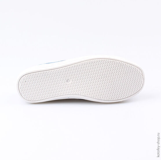 531051-11 Кеды для девочки светло-синий фото №3