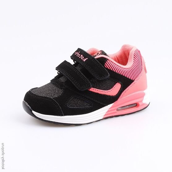 344181-72 Кроссовки для девочки чер-крл