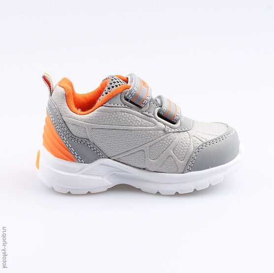 144085-71 Кроссовки для мальчики сер-ора фото №2