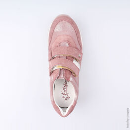 532170-24 Полуботинки для девочки розовый фото №4