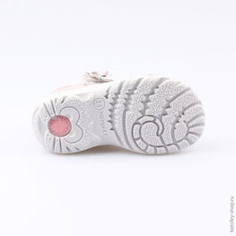 122102-21 Босоножки для девочки бежевый фото №3