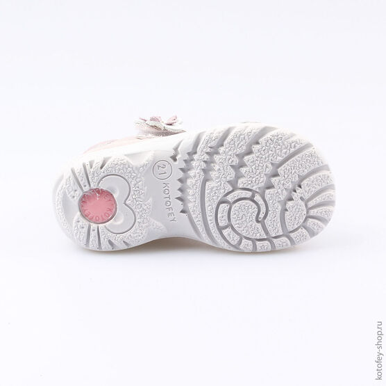 122102-21 Босоножки для девочки бежевый фото №3