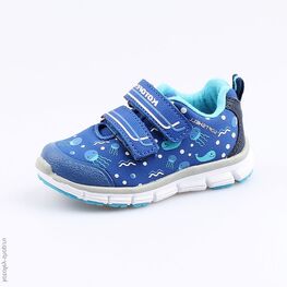 144081-71 Кроссовки для мальчики светло-синий