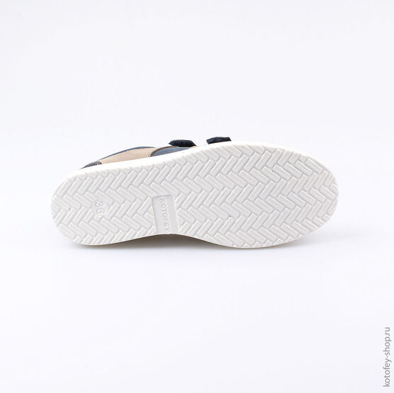 732193-22 Полуботинки для мальчики син-сер фото №3