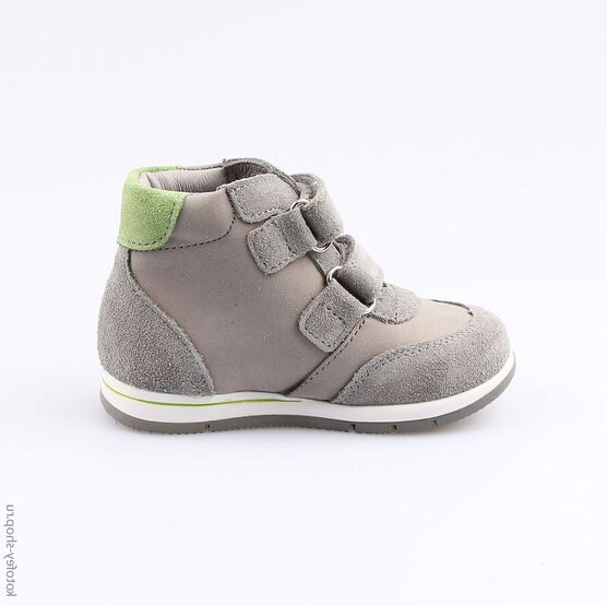 152191-22 Ботинки для мальчики сер-сал фото №2