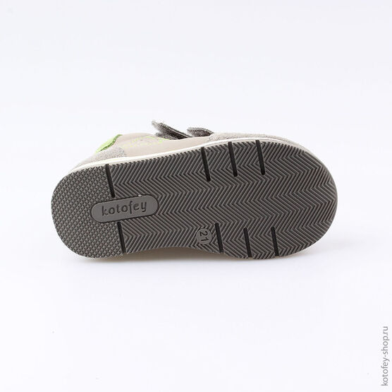 152191-22 Ботинки для мальчики сер-сал фото №3