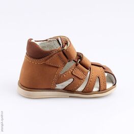 022089-22 Туфли летние для мальчики коричневый фото №2