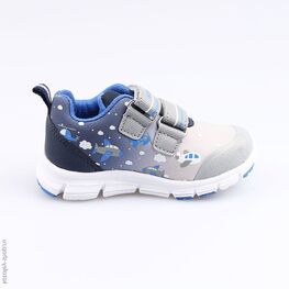 144082-71 Кроссовки для мальчики сер-син фото №2