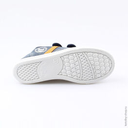 631065-13 Кеды для мальчики светло-синий фото №3