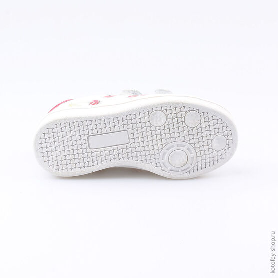 334013-71 Полуботинки для девочки бел-кра фото №3