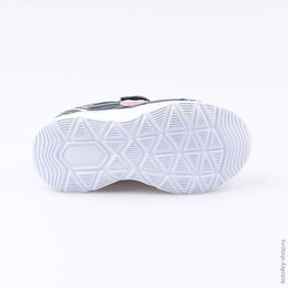 344170-73 Кроссовки с LED-подсветкой на подошве для девочки син-роз фото №3