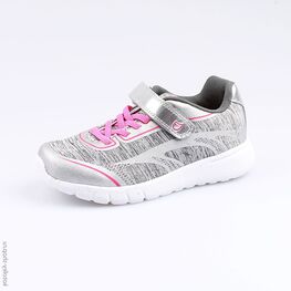 644191-71 Кроссовки для девочки сер-фук