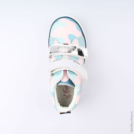 352168-22 Ботинки для девочки срб-цве фото №4