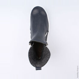 662126-31 Сапожки для девочки светло-синий фото №4