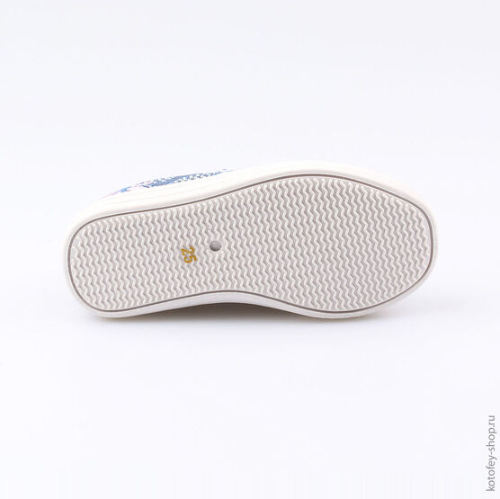 331078-11 Кеды для девочки светло-синий фото №3