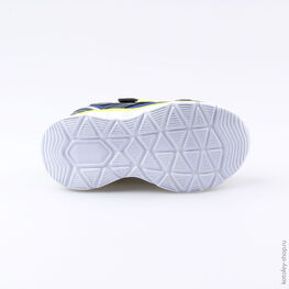 344176-72 Кроссовки с LED-подсветкой на подошве для мальчики син-сал фото №3