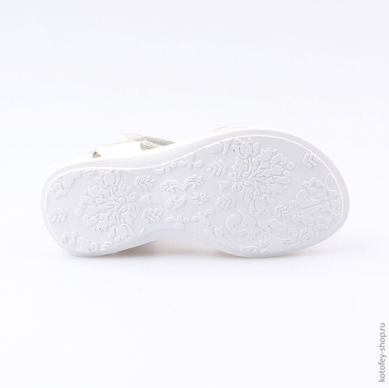 322053-21 Босоножки для девочки персиковый фото №3