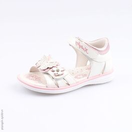 322053-21 Босоножки для девочки персиковый