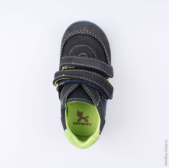 132121-22 Полуботинки для мальчики светло-синий фото №4