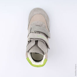 352167-22 Ботинки для мальчики сер-сал фото №4