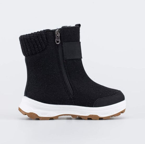 457006-42 Черные валенки для девочки Снег для девочки черный фото №2