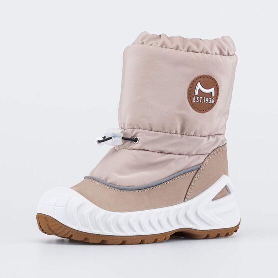 464114-41 Детские дутики для девочки для девочки бежевый