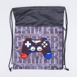 02708218-40 Мешок для обуви черный для мальчики черный