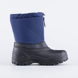 664128-41 Сноубутсы с защитой от снега Динозавр для мальчики синий фото №2