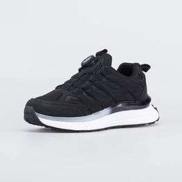 744246-11 Кроссовки буст с дышащей подошвой для мальчики черный