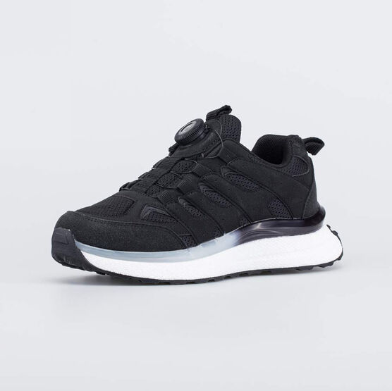 744246-11 Кроссовки буст с дышащей подошвой для мальчики черный