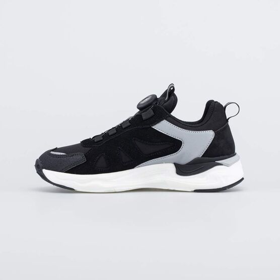 744256-71 Кроссовки с Softshell + система быстрой шнуровки для мальчики черный фото №2