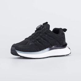 944004-11 Кроссовки буст с дышащей подошвой для мальчики черный